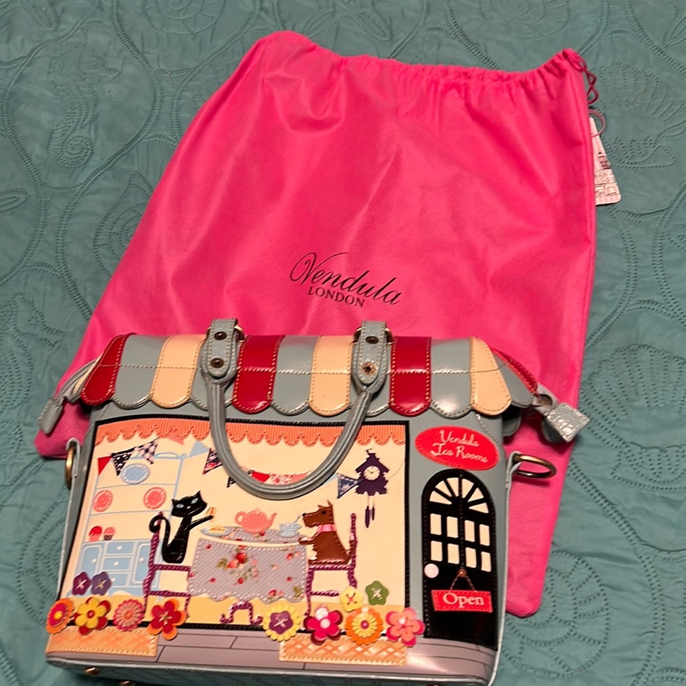 Vendula tea rooms large purse k12460471 NEW